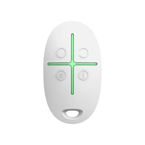 Telecomando 4 tasti per centrali allarme bianco