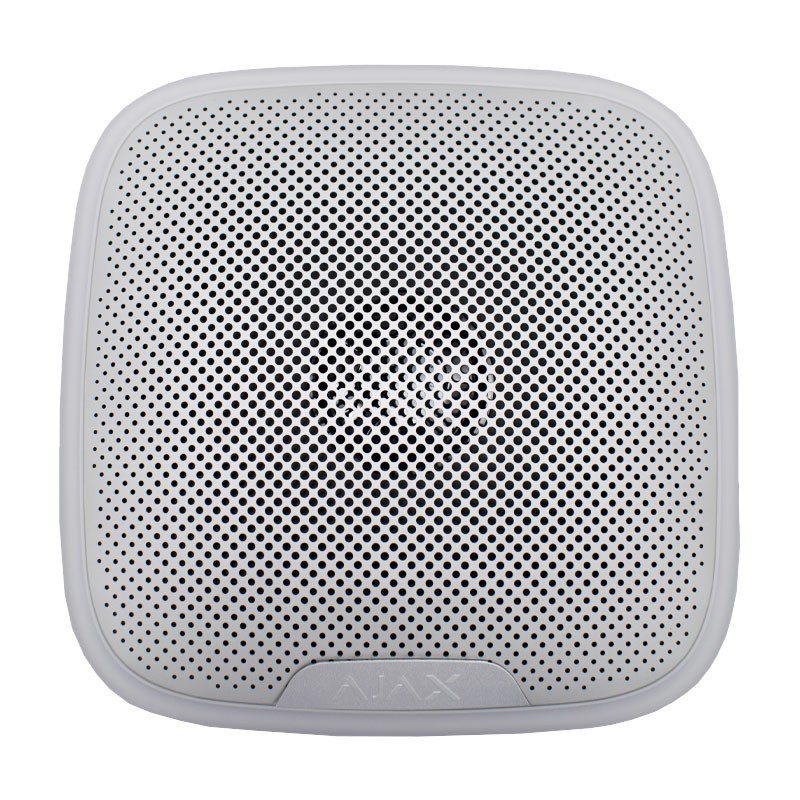 Sirena per esterni bianca