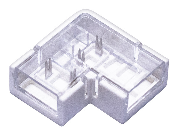 Connettore di giunzione ad Angolo 90° per Strisce LED in sil