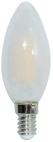 LAMPADA LED CANDELA E14 4W FILAMENTO 300° 2700°K