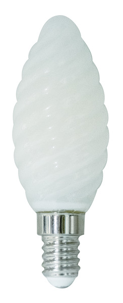 LAMPADA LED C.TORTIGLIONE ST35Filament Milky, E14, 6W2700K