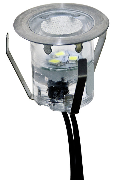 PUNTO LUCE LED SEGNA PASSO IP 67 12Vac 0.6W 3000K