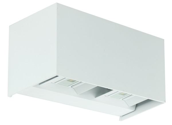 APPLIQUE a LED CUBO2, IP65, 220Vac, 20W, TRICOLOR, 1400LM