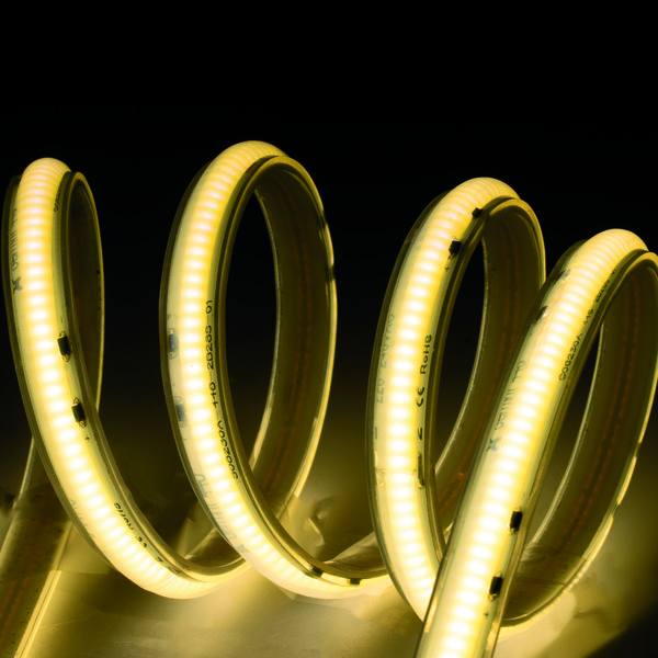 Striscia LED COB, IP65, 220Vac-240Vac 14W/m, L.NATURALE 4000K±5%, 1300lm/m, PREZZO per 1m