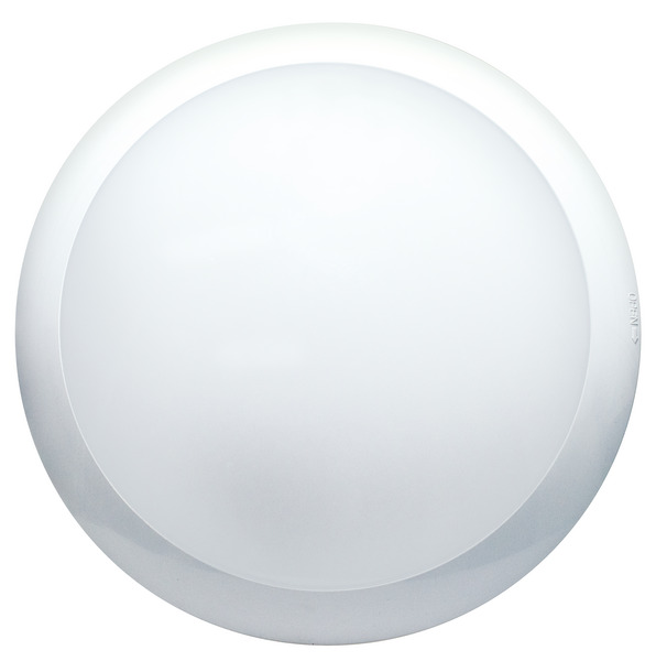 PLAFONIERA A LED ROTONDA CON SENSORE E FUNZIONE EMERGENZA, IP66, 16W, 120°, 4000K, LM1300
