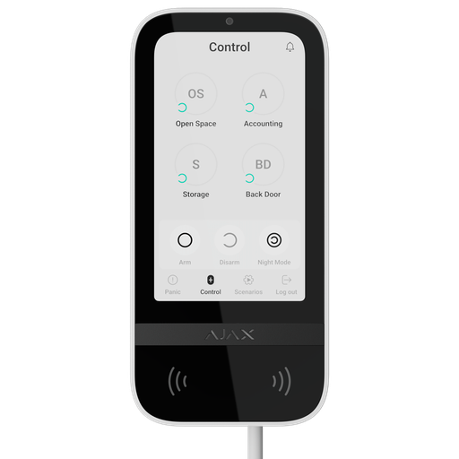 [AJA-AJKPF] TASTIERA TOUCH CABLATA AJAX FIBRA