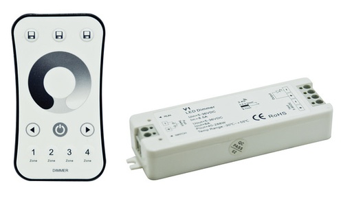 [LIF-16LT5RDK] KIT DIMMER TOUCH 4 ZONE CON RICEVITORE CON PUSH BUTTON
