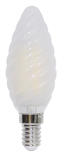 [LIF-39920113NS40] LAMP LED C.TORTIGLIONE Filament Frost,E14, 6.5 4000K LM806