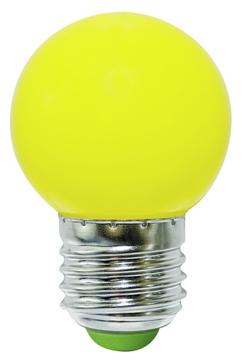 [LIF-39920242Y] LAMPADA LED MINIGLOBO G45 E27 2W GIALLA