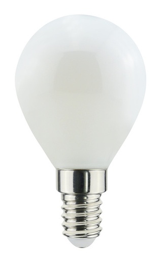 [LIF-39920256NM40] LAMPADA LED G45 serie Filament Milky, E14, 4.5W 4000K LM470