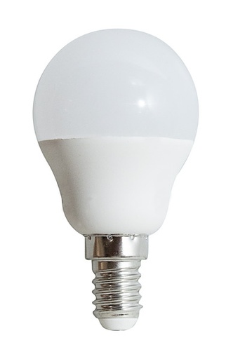 [LIF-39920265C] LAMPADA LED MINISFERA G45 ST, E14, 8W, FA270°, 3000K,LM806