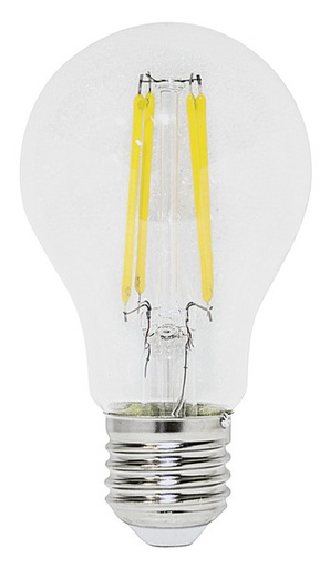 [LIF-39920353N40] LIF-39920353N40-LAMP.LED GOCCIA A60  Filam Trasp., E27, 8W,4000K1050LM