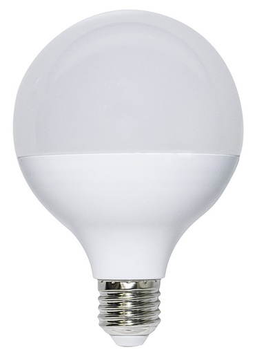 [LIF-39920395F] LAMPADA LED GLOBO 95GA E27 15W 220Vac 270° 6500K