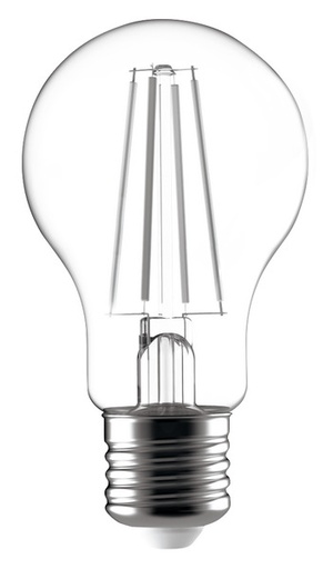 [LIF-39922552C] LAMPADA LED A60 serie White Fil.Trasp.E27 3000K 7W LM806