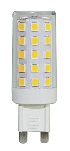 [LIF-39931265C] LAMPADA LED G9, 4,8W, FA300°, 3000K, 220Vac, LM530,