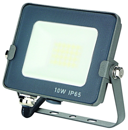 [LIF-399FA401C30] FARETTO SLIM GRIGIO IP65, LED SMD Serie FA4, 10W, 110°,3000K