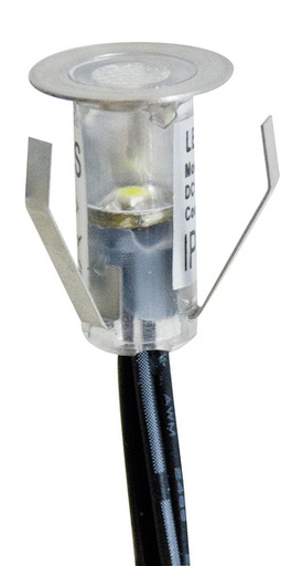 [LIF-399PL0210C] PUNTO LUCE SEGNAPASSO IP67 12V 0,4W 3000K LUCE DIRETTA