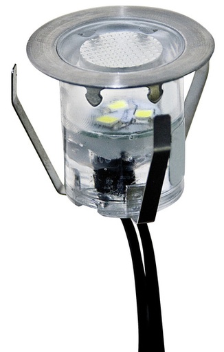 [LIF-399PL0230C] PUNTO LUCE LED SEGNA PASSO IP 67 12Vac 0.6W 3000K