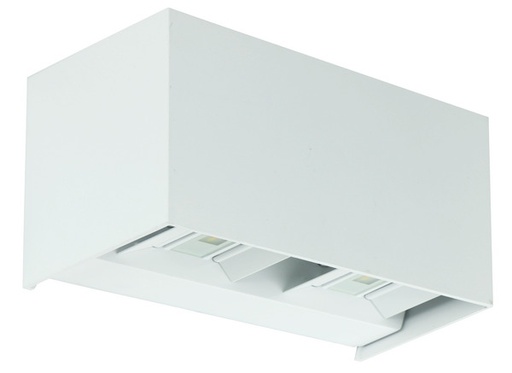 [LIF-399PL3227WCFN] APPLIQUE a LED CUBO2, IP65, 220Vac, 20W, TRICOLOR, 1400LM