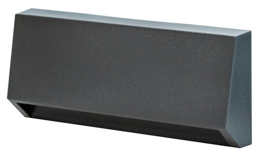 [LIF-399PL5162GC] PUNTO LUCE SEGNA PASSO RETTANG. IP65 220Vac 3W 3000K GRIGIO