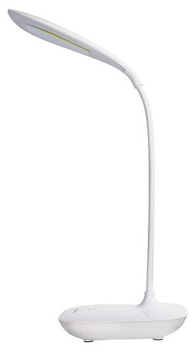 [LIF-39LED5104W] LAMPADA DA TAVOLO 3XAAA CON CAVO USB 3W BIANCA