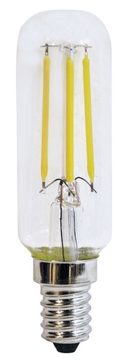 [LIF-39934241N40] LIF-39934241N40 LAMPADA LED T25 serie Filament Trasparente, E14, 6.5W, FA320°, 4000K, 220Vac, LM806, CRI80, 25*90mm, Classe E