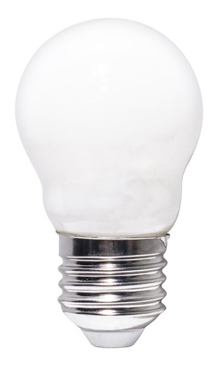 [LIF-39920251CM27] LAMPADA LED G45 serie Filament Milky, E27, 7W, FA320°, 2700K, 220Vac, LM1000,