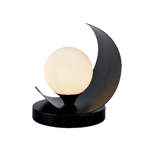 [ELM-955BRENDA1TBL] BRENDA LAMPADA DA TAVOLO 1xG9 NERA