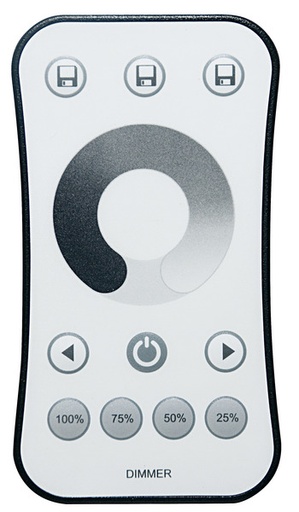 [LIF-16LT5R1D] Radiocomando Dimmer monocolore, 1 Zona RF2.4GHz LIFE512