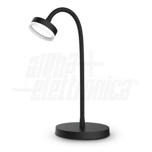 [ALP-JO382N] Lampada da tavolo regolabile a Led con corpo snodato ed interruttore Touch - Nera 4,8 W